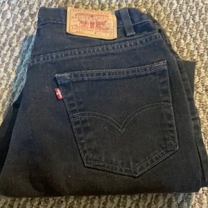 Levi’s Relaxed Fit Black Jeans